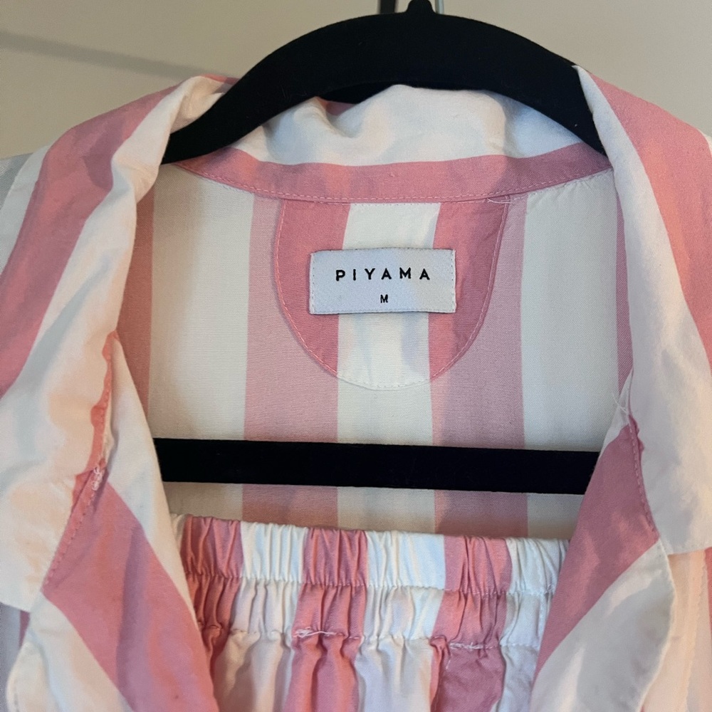 Piyama Pajama short set pink